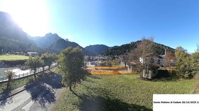 immagine della webcam nei dintorni di Moso: webcam Santo Stefano di Cadore