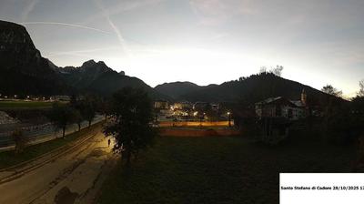 immagine della webcam nei dintorni di Forni di Sopra: webcam Santo Stefano di Cadore