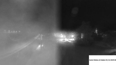 immagine della webcam nei dintorni di Monte Elmo: webcam Santo Stefano di Cadore