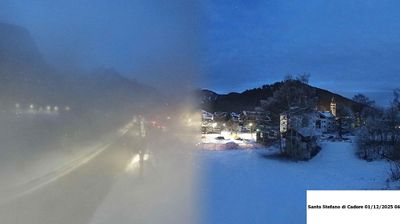 immagine della webcam nei dintorni di Lorenzago di Cadore: webcam Santo Stefano di Cadore