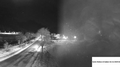 immagine della webcam nei dintorni di Sappada: webcam Santo Stefano di Cadore