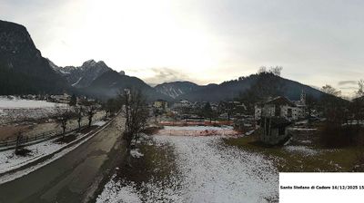 immagine della webcam nei dintorni di Comelico Superiore: webcam Santo Stefano di Cadore