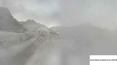immagine della webcam nei dintorni di Campolongo di Cadore: webcam Santo Stefano di Cadore