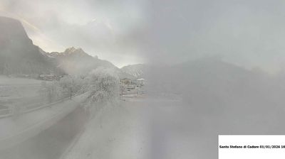 immagine della webcam nei dintorni di Campolongo di Cadore: webcam Santo Stefano di Cadore