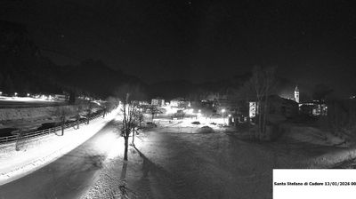 immagine della webcam nei dintorni di San Nicolò di Comelico: webcam Santo Stefano di Cadore