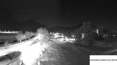 immagine della webcam nei dintorni di Auronzo di Cadore: webcam Santo Stefano di Cadore