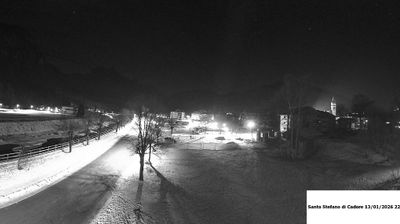 immagine della webcam nei dintorni di Ovaro: webcam Santo Stefano di Cadore