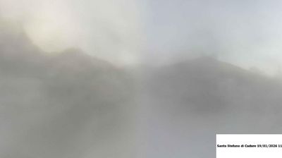 immagine della webcam nei dintorni di Monte Elmo: webcam Santo Stefano di Cadore