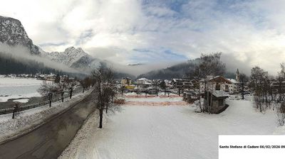 immagine della webcam nei dintorni di Ampezzo: webcam Santo Stefano di Cadore