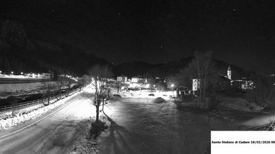 immagine della webcam nei dintorni di Auronzo di Cadore: webcam Santo Stefano di Cadore