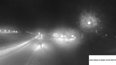 immagine della webcam nei dintorni di Pieve di Cadore: webcam Santo Stefano di Cadore