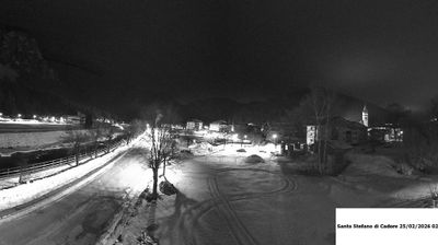 immagine della webcam nei dintorni di Sappada: webcam Santo Stefano di Cadore