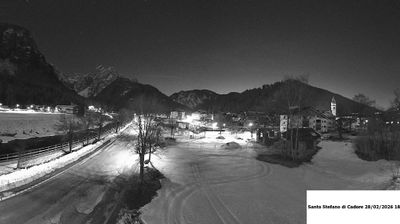 immagine della webcam nei dintorni di Auronzo di Cadore: webcam Santo Stefano di Cadore
