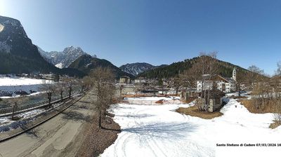 immagine della webcam nei dintorni di Sesto: webcam Santo Stefano di Cadore