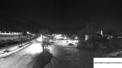 immagine della webcam nei dintorni di Monte Elmo: webcam Santo Stefano di Cadore