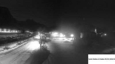 immagine della webcam nei dintorni di San Nicolò di Comelico: webcam Santo Stefano di Cadore