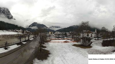 immagine della webcam nei dintorni di Sesto: webcam Santo Stefano di Cadore