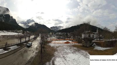 immagine della webcam nei dintorni di San Pietro di Cadore: webcam Santo Stefano di Cadore