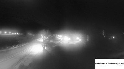 immagine della webcam nei dintorni di Laggio di Cadore: webcam Santo Stefano di Cadore