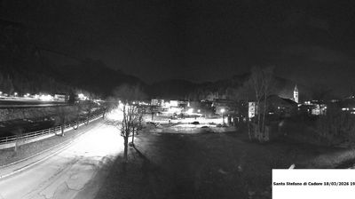 immagine della webcam nei dintorni di Calalzo di Cadore: webcam Santo Stefano di Cadore