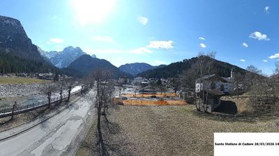 immagine della webcam nei dintorni di Padola: webcam Santo Stefano di Cadore