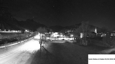 immagine della webcam nei dintorni di Auronzo di Cadore: webcam Santo Stefano di Cadore