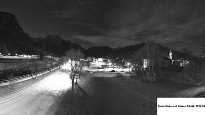 immagine della webcam nei dintorni di Auronzo di Cadore: webcam Santo Stefano di Cadore