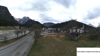 immagine della webcam nei dintorni di Comelico Superiore: webcam Santo Stefano di Cadore