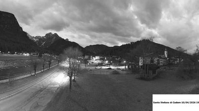 immagine della webcam nei dintorni di Pieve di Cadore: webcam Santo Stefano di Cadore