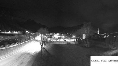 immagine della webcam nei dintorni di Pieve di Cadore: webcam Santo Stefano di Cadore