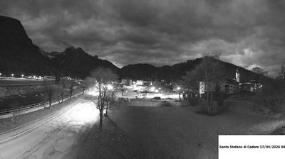 immagine della webcam nei dintorni di Ovaro: webcam Santo Stefano di Cadore