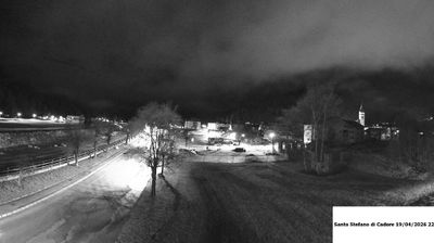 immagine della webcam nei dintorni di Auronzo di Cadore: webcam Santo Stefano di Cadore