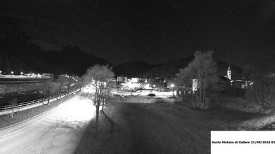 immagine della webcam nei dintorni di San Nicolò di Comelico: webcam Santo Stefano di Cadore