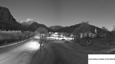 immagine della webcam nei dintorni di San Nicolò di Comelico: webcam Santo Stefano di Cadore
