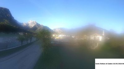 immagine della webcam nei dintorni di Lorenzago di Cadore: webcam Santo Stefano di Cadore