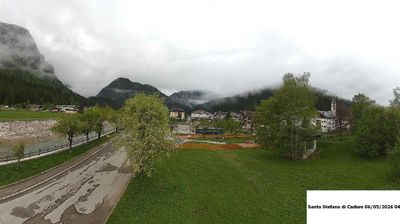 immagine della webcam nei dintorni di Forni di Sopra: webcam Santo Stefano di Cadore