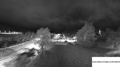 immagine della webcam nei dintorni di Monte Zoncolan: webcam Santo Stefano di Cadore