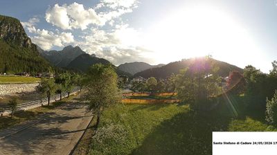 immagine della webcam nei dintorni di Dosoledo: webcam Santo Stefano di Cadore