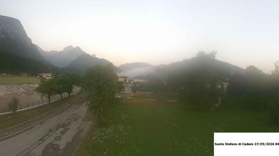 immagine della webcam nei dintorni di Comelico Superiore: webcam Santo Stefano di Cadore