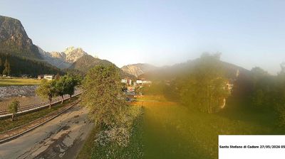 immagine della webcam nei dintorni di Comelico Superiore: webcam Santo Stefano di Cadore