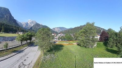 immagine della webcam nei dintorni di Comelico Superiore: webcam Santo Stefano di Cadore