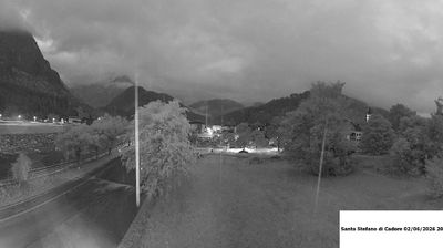 immagine della webcam nei dintorni di Cima Sappada: webcam Santo Stefano di Cadore