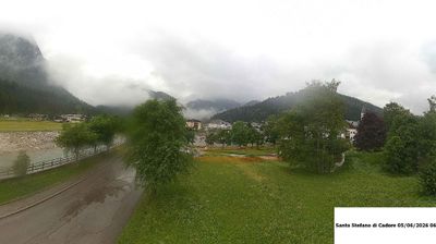 immagine della webcam nei dintorni di Sappada: webcam Santo Stefano di Cadore