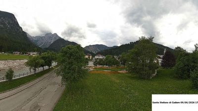 immagine della webcam nei dintorni di San Nicolò di Comelico: webcam Santo Stefano di Cadore