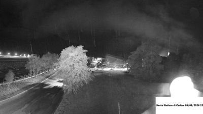 immagine della webcam nei dintorni di Monte Elmo: webcam Santo Stefano di Cadore