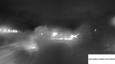 immagine della webcam nei dintorni di Monte Elmo: webcam Santo Stefano di Cadore