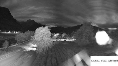 immagine della webcam nei dintorni di Forni di Sopra: webcam Santo Stefano di Cadore