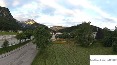 immagine della webcam nei dintorni di Vigo di Cadore: webcam Santo Stefano di Cadore