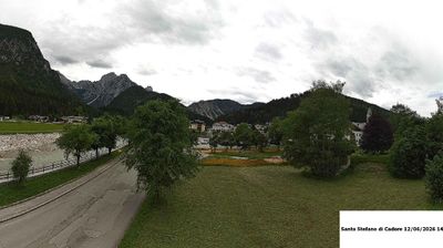 immagine della webcam nei dintorni di San Pietro di Cadore: webcam Santo Stefano di Cadore