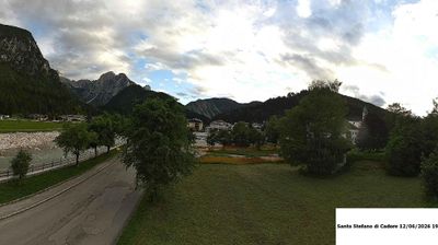 immagine della webcam nei dintorni di Forni di Sopra: webcam Santo Stefano di Cadore